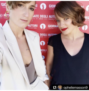 Serena Vittorini and Ophelie Masson